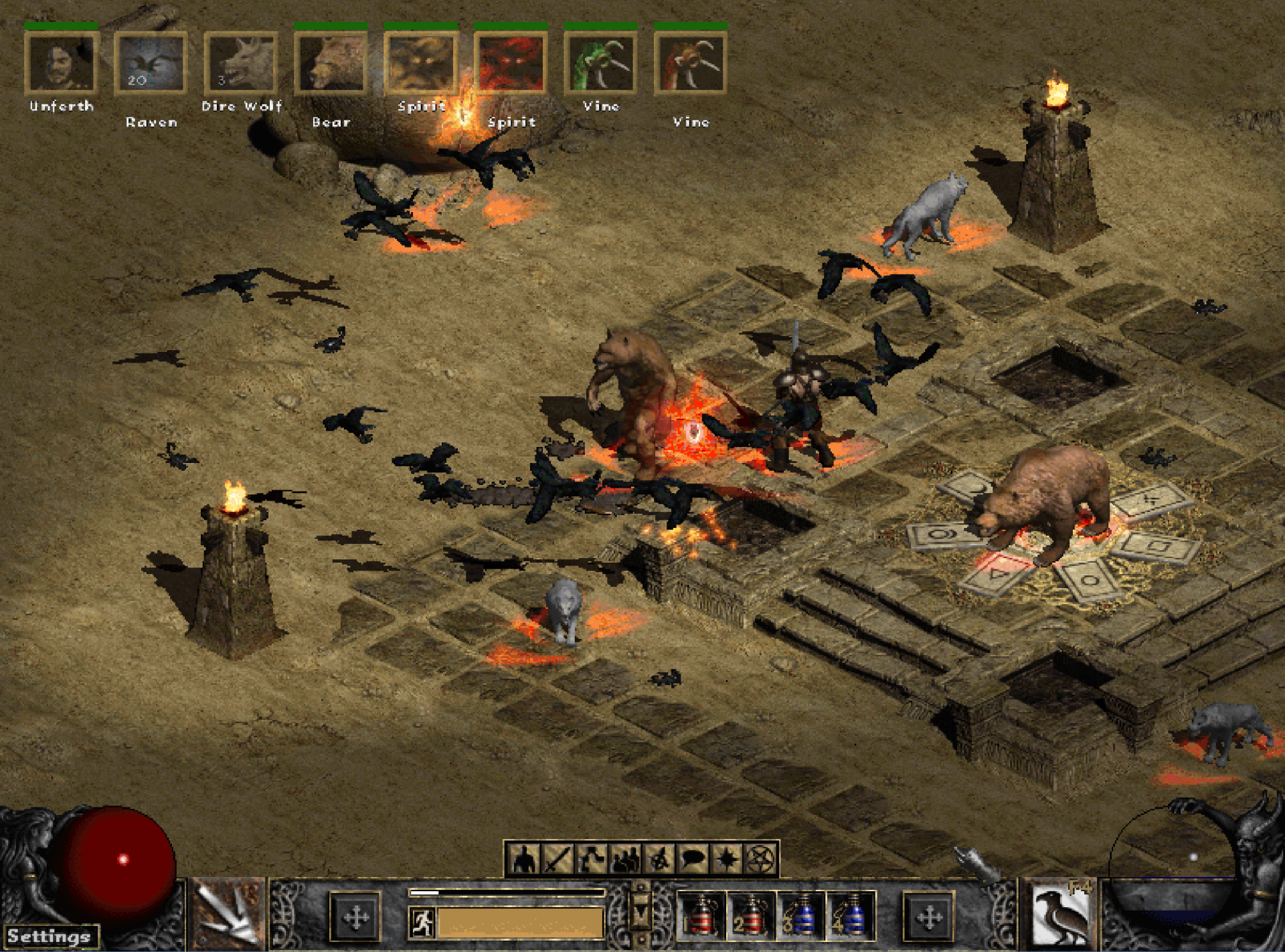 diablo 2 resurrected werebear build