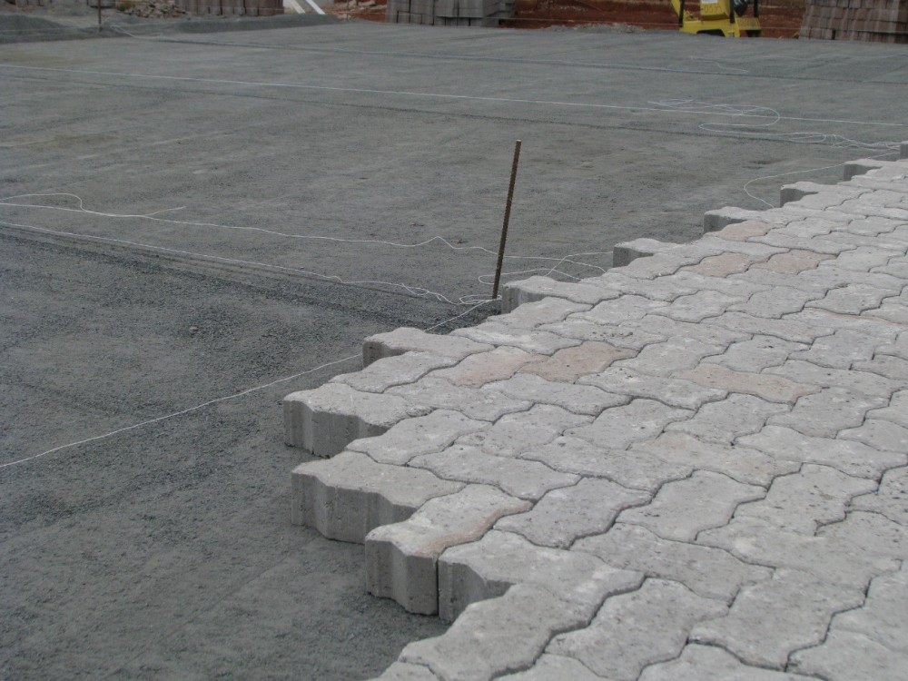 Pavimentação com Blocos de Concreto