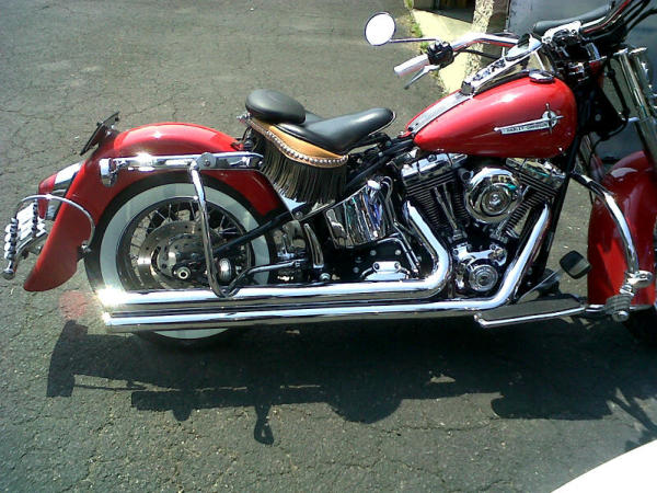 2008 Softail retro look