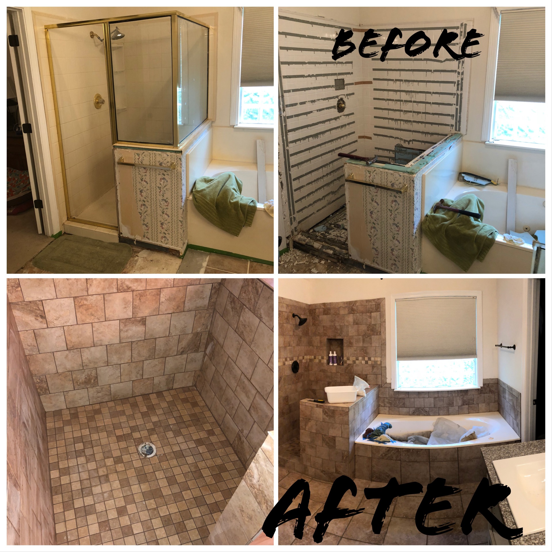 Bathroom Before/After