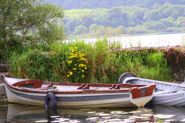 Boats on Lake Inchiquin