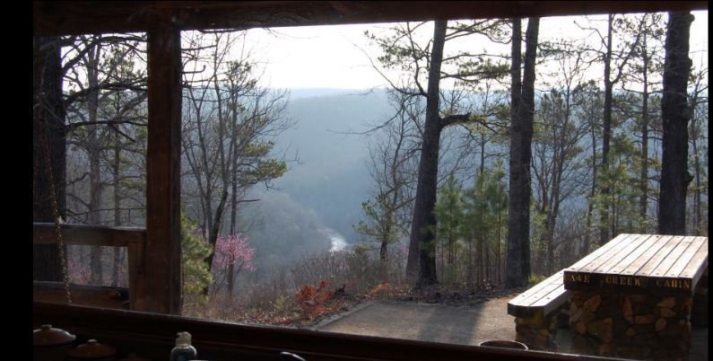 View from kitchen to NE