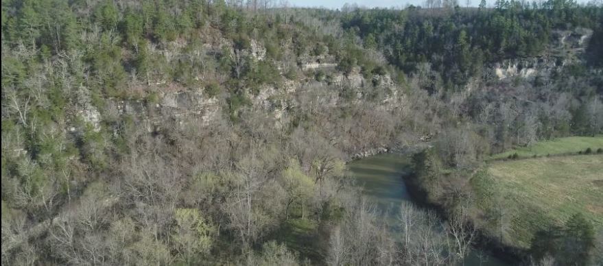 Cave Creek below the cabin