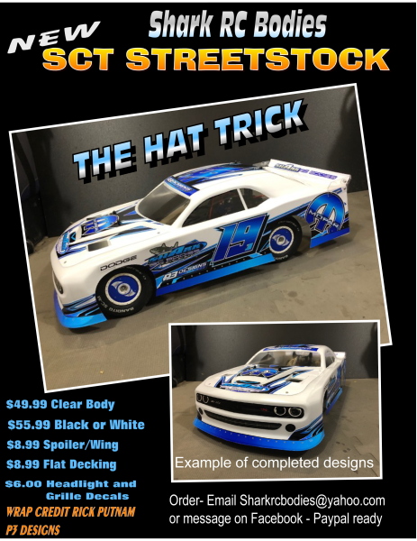 traxxas slash street stock body