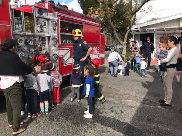 Career Day with Firefighters