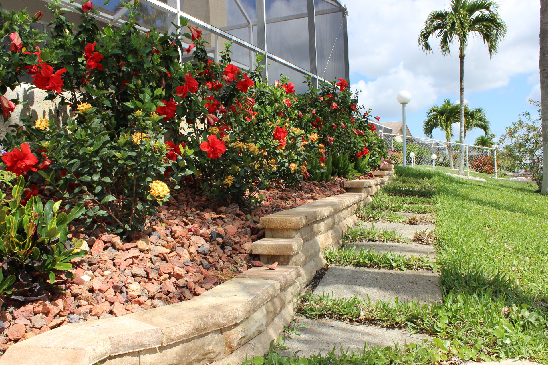 Plant Bed Wall