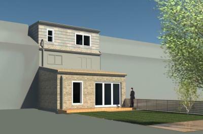 Proposed front & rear Extension and Loft Conversion , Barking Area