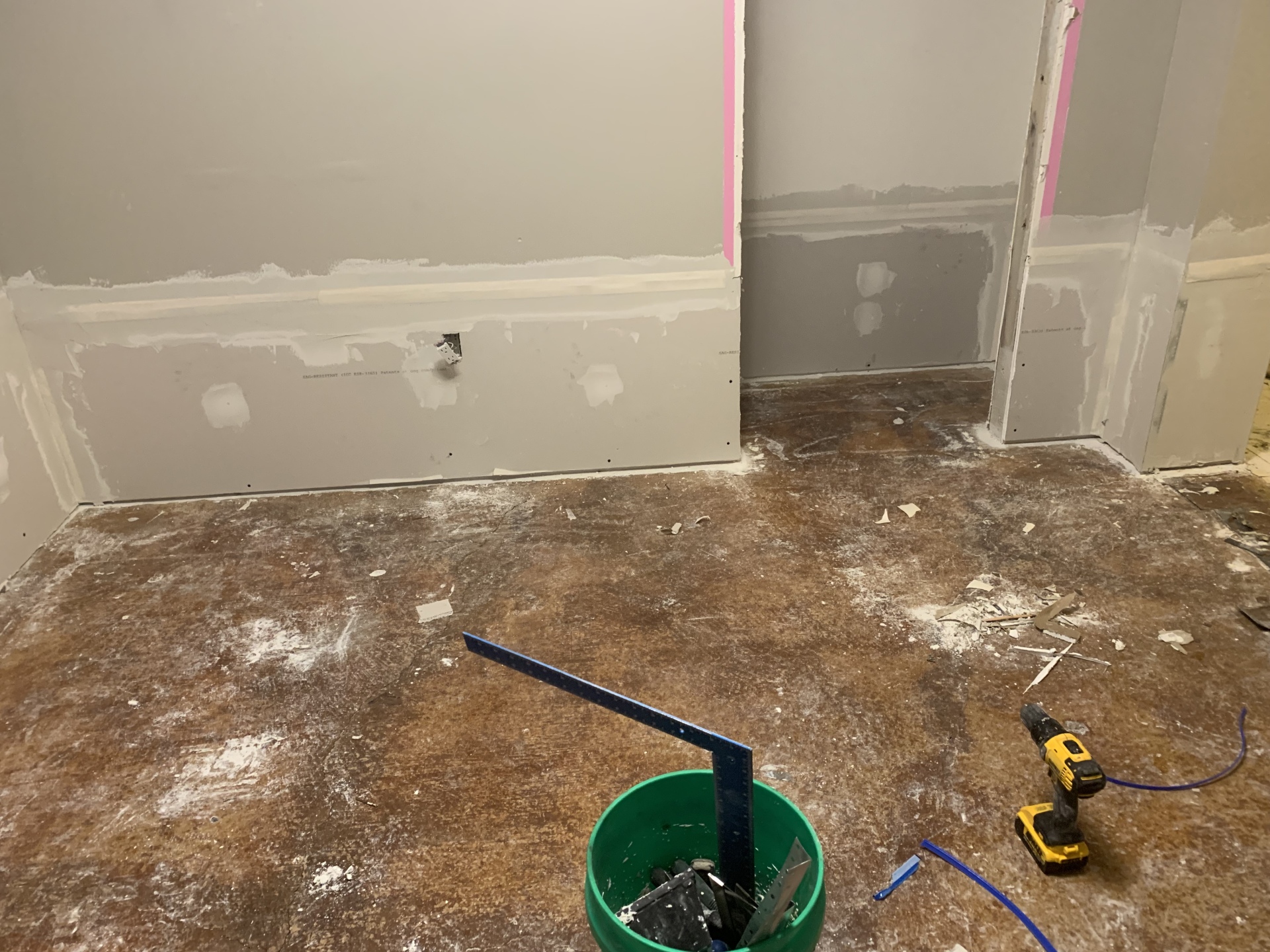 Drywall Repair Due to Flooded Basement