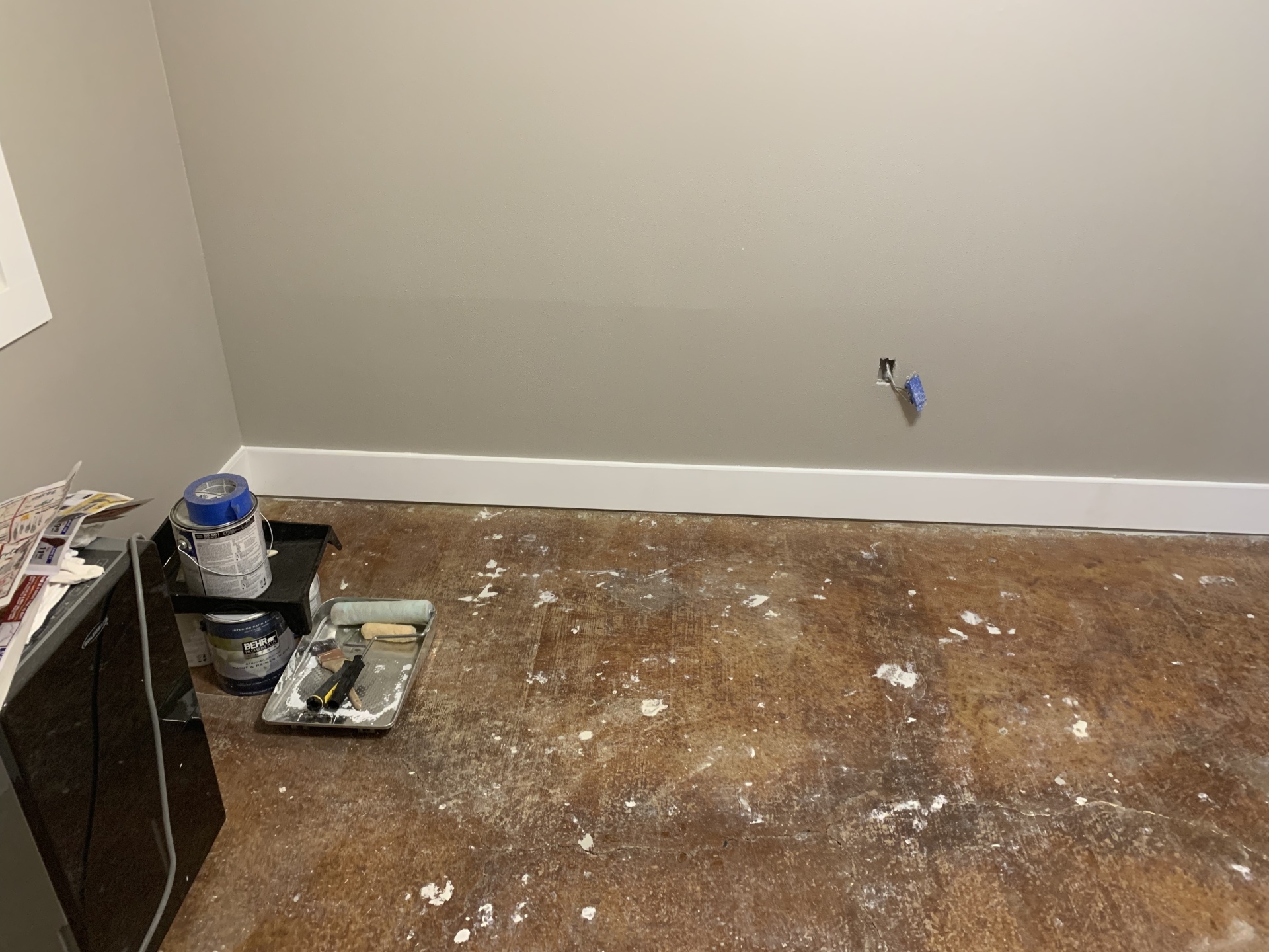 Drywall Repair Due to Flooded Basement