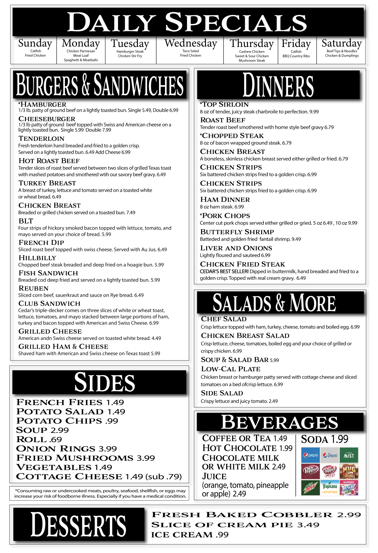 Full Menu full-menu