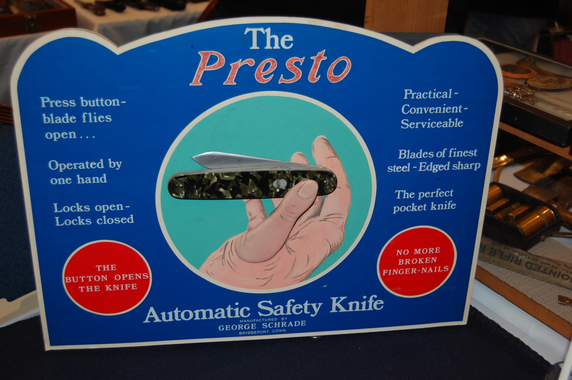 The Presto Automatic Safety Knife