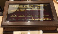 Alex Kovach George Schrade Knife Collection Display 