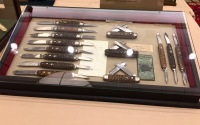 Schrade Knife Switchblade display NCCA Mystic Connecticut