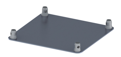 Square Base Plate - 5mm Thickness