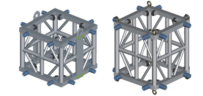 4 Way Block with Elevator Wheels 