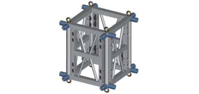 4 Way Block with Elevator Wheels