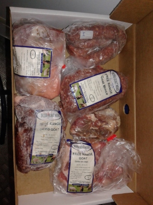 Boer Goat meat Boxes.