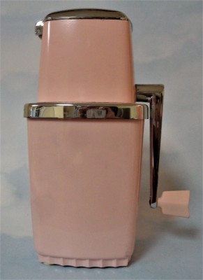 Vintage Pink Ice O Mat Ice Crusher, 1950s Pink Kitchen 