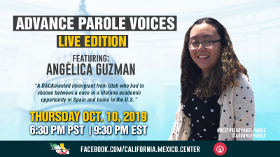 Advance Parole Voices - Live (E3) featuring Angélica Guzman