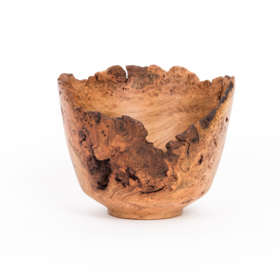 Live Edge Cherry Burl Bowl