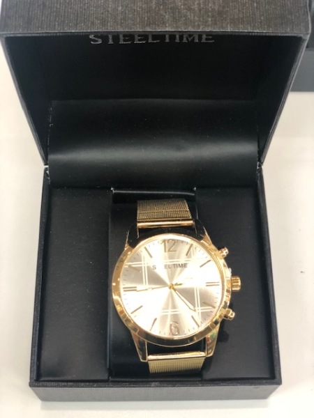 Gold Men Watch