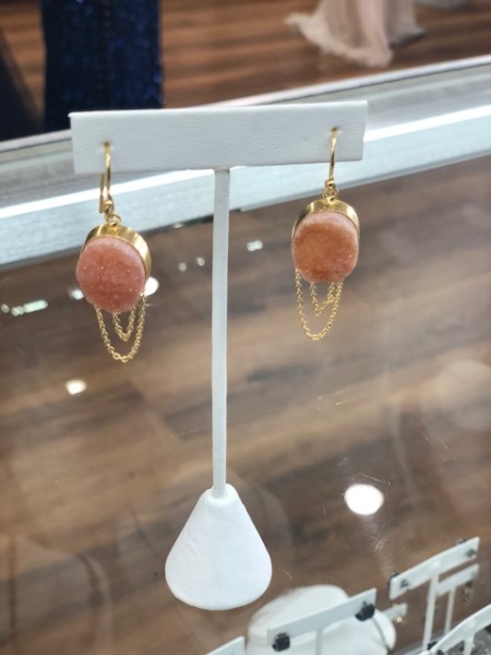 Real Stone Earrings 