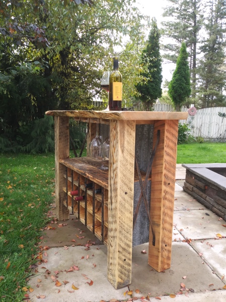 Rustic Wine Station