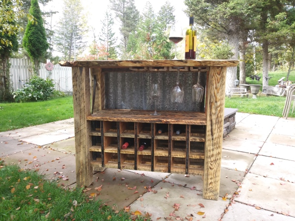 Rustic Wine Station