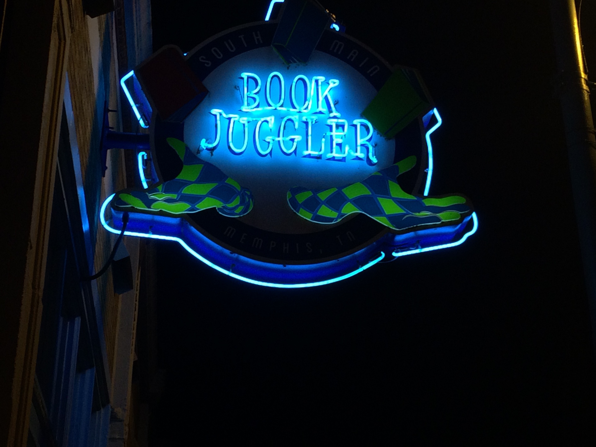  Photo,Neon sign, Memphis, Beale St