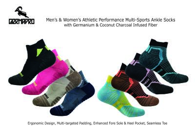 Basketball Tennis Multi-Sports Quater/Ankle Socks