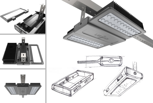 Luminária Industrial LED