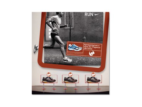 BANNER E DISPLAY BOWERMAN – NIKE