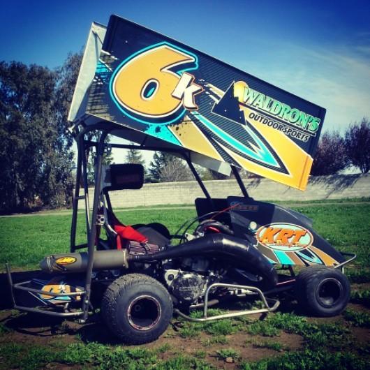 Open 500 Kart Wrap