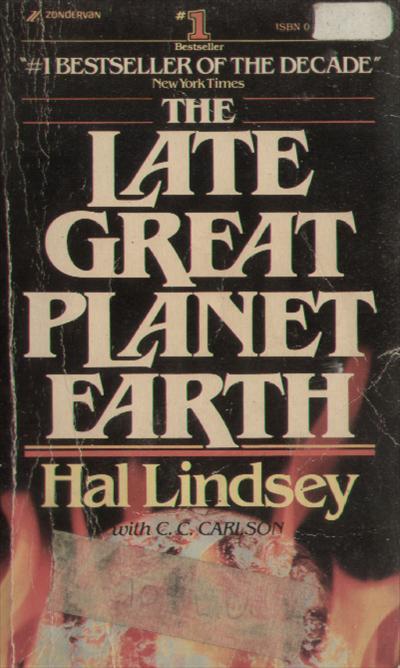 And then I rediscovered Hal Lindsey!  That man brought me to the Lord!