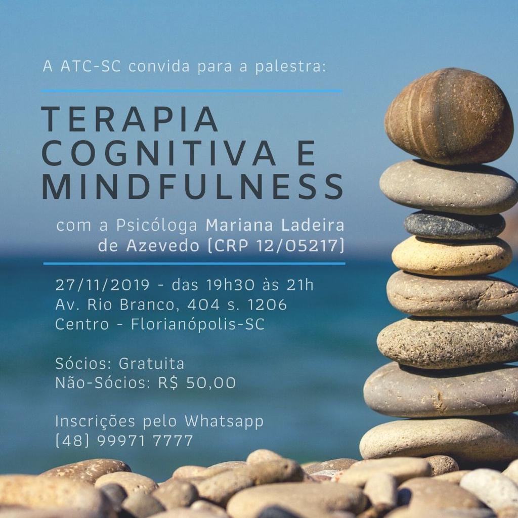 ATC-SC oferece palestra sobre terapia cognitiva baseada em mindfulness