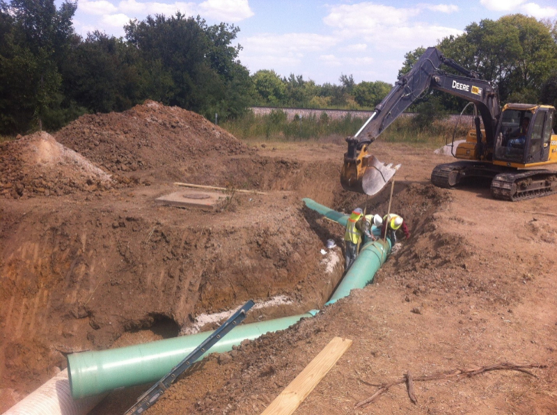 Sewer Bypass Bobcat Meter Station