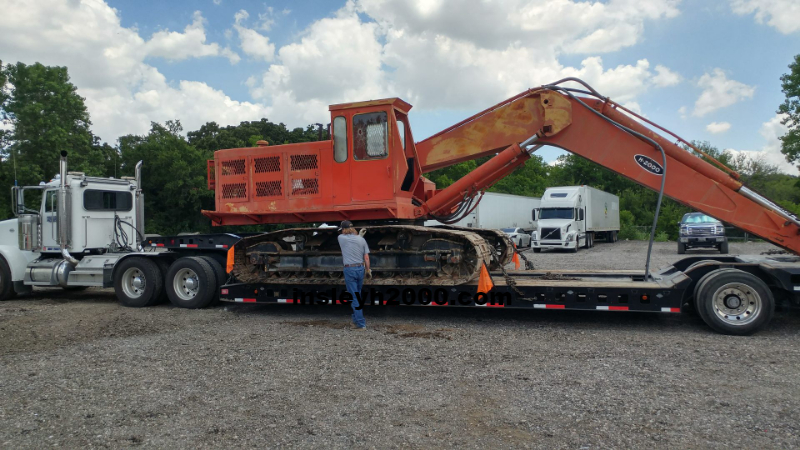 Finally on the trailer