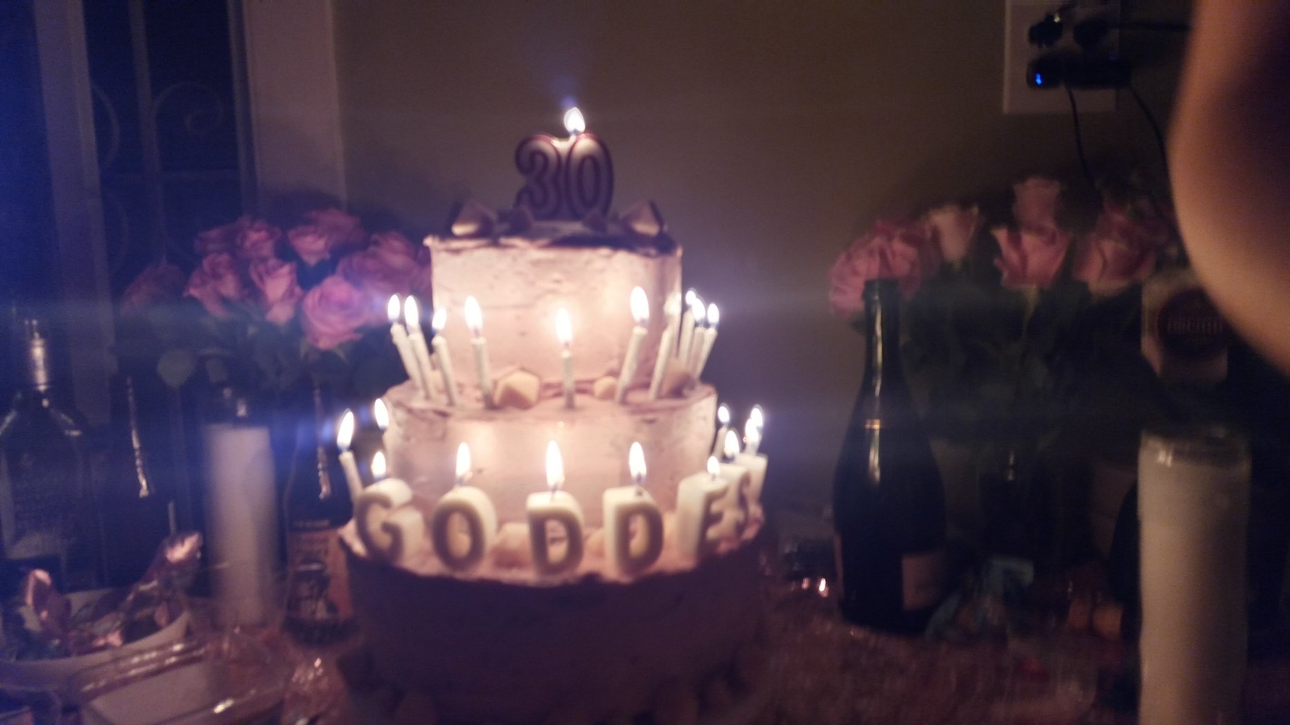 Goddess Birthday Cake 