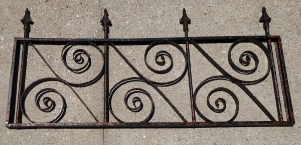 Antique Railing Decor