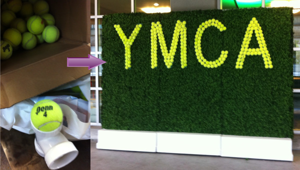 "YMCA" Display for an Event