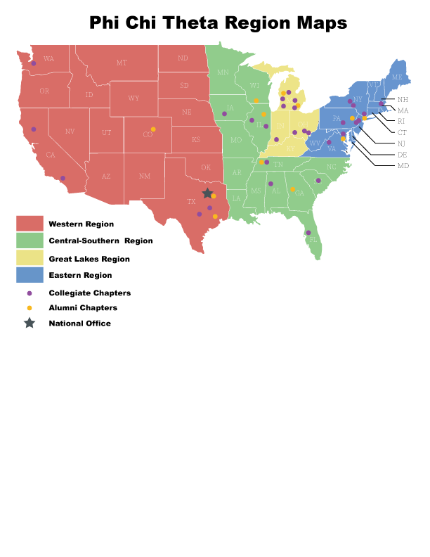 Eastern States Map Study Guide The United States And Capitals