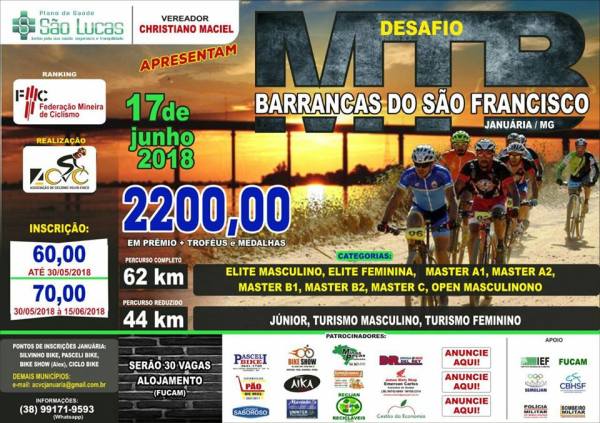 Desafio MTB Barrancas do São Francisco 2018