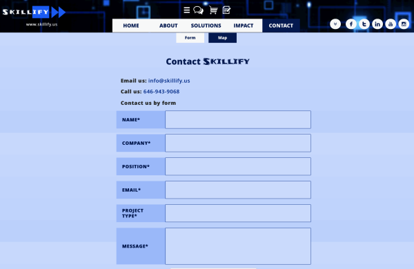 Skillify Contact Page