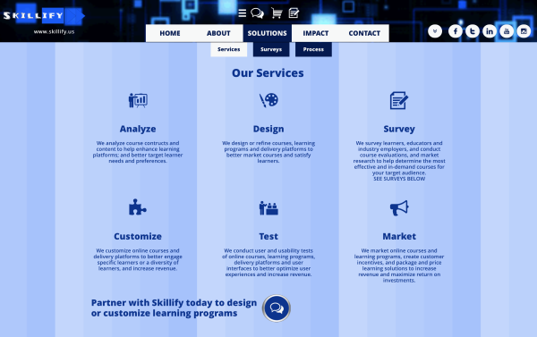 Skillify Services Page