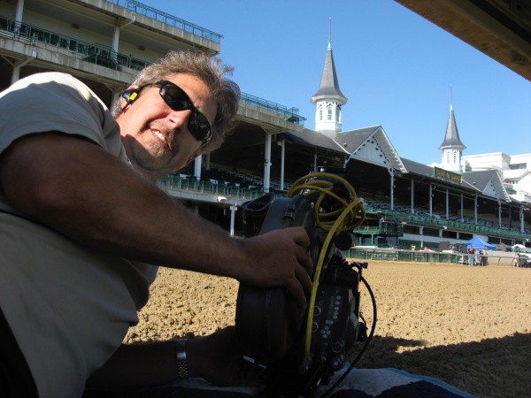 Kentucky Derby Finish Line on "Secretariat"