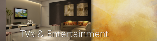 B and H TVs & Entertainment Banner