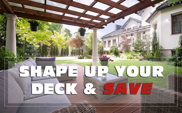 E-mail and Lead Image:  Deck Sale