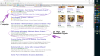 Yachad Gifts Google 1st Page Placement Organic and CPC