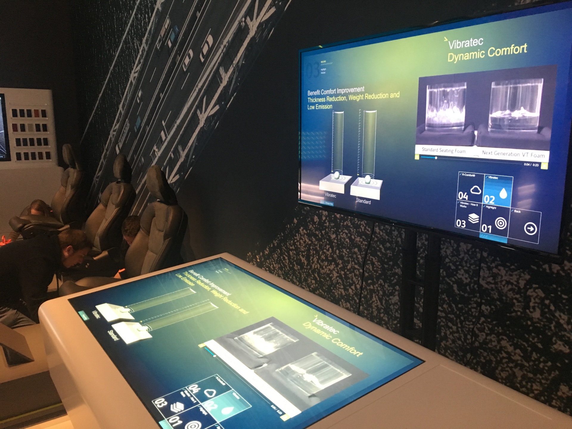 Career: Auto show interactive display 