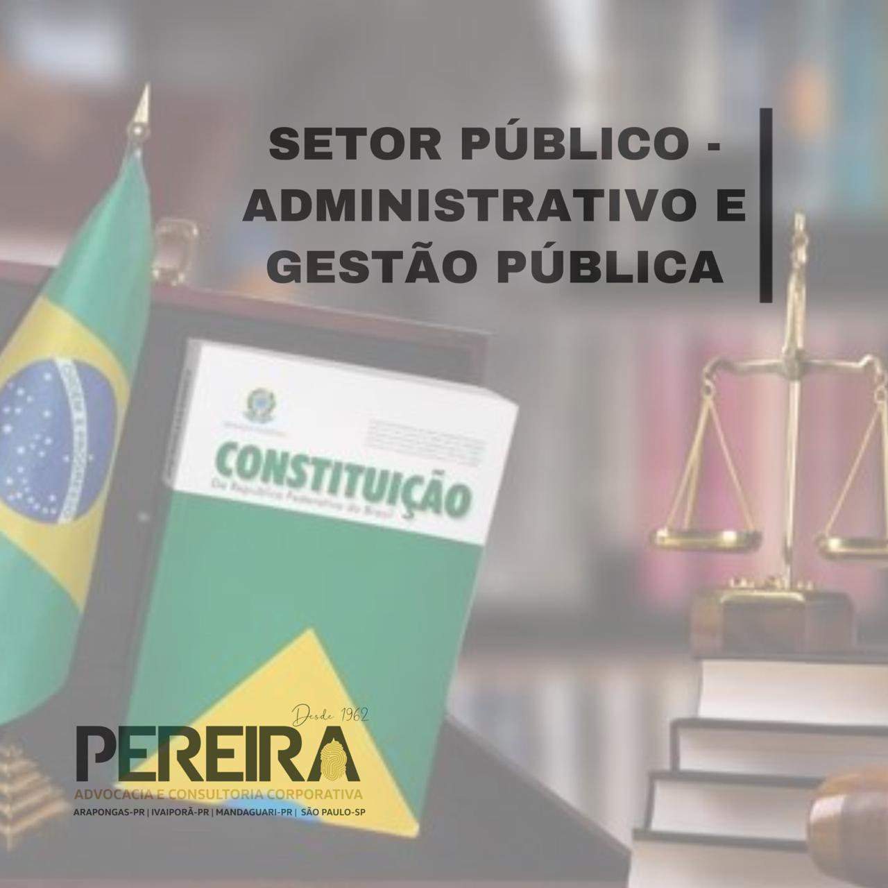 ADMINISTRATIVO E GESTÃO PÚBLICA